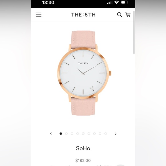 The Fifth - black and gold watch - Picture 8 of 8
